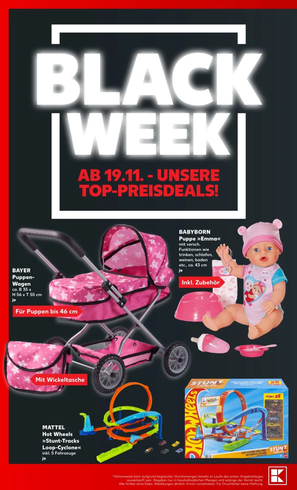 kaufland black friday angebote prospekt ab 19 10 2026 kw43 kw44 seite 20