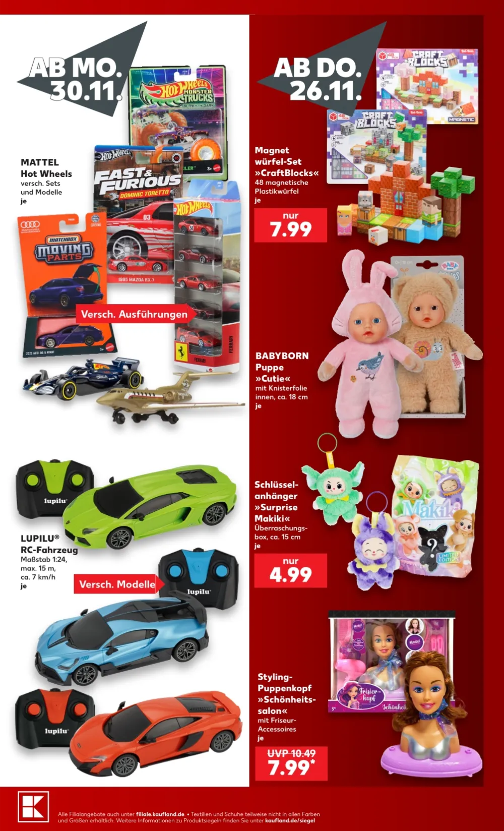 kaufland black friday angebote prospekt ab 19 10 2026 kw43 kw44 seite 29
