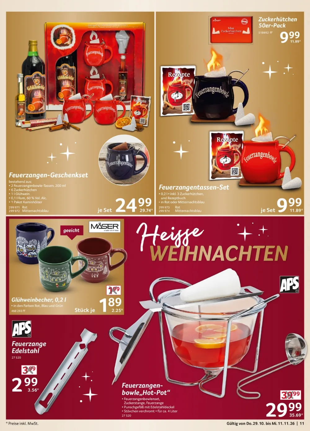 selgros weihnachtsprospekt angebote ab 29 10 2026 seite 11