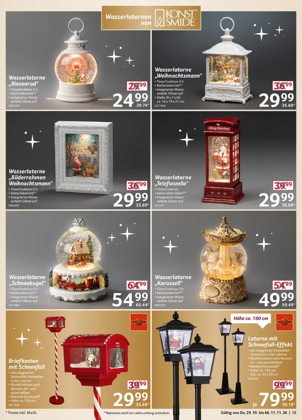 selgros weihnachtsprospekt angebote ab 29 10 2026 seite 15