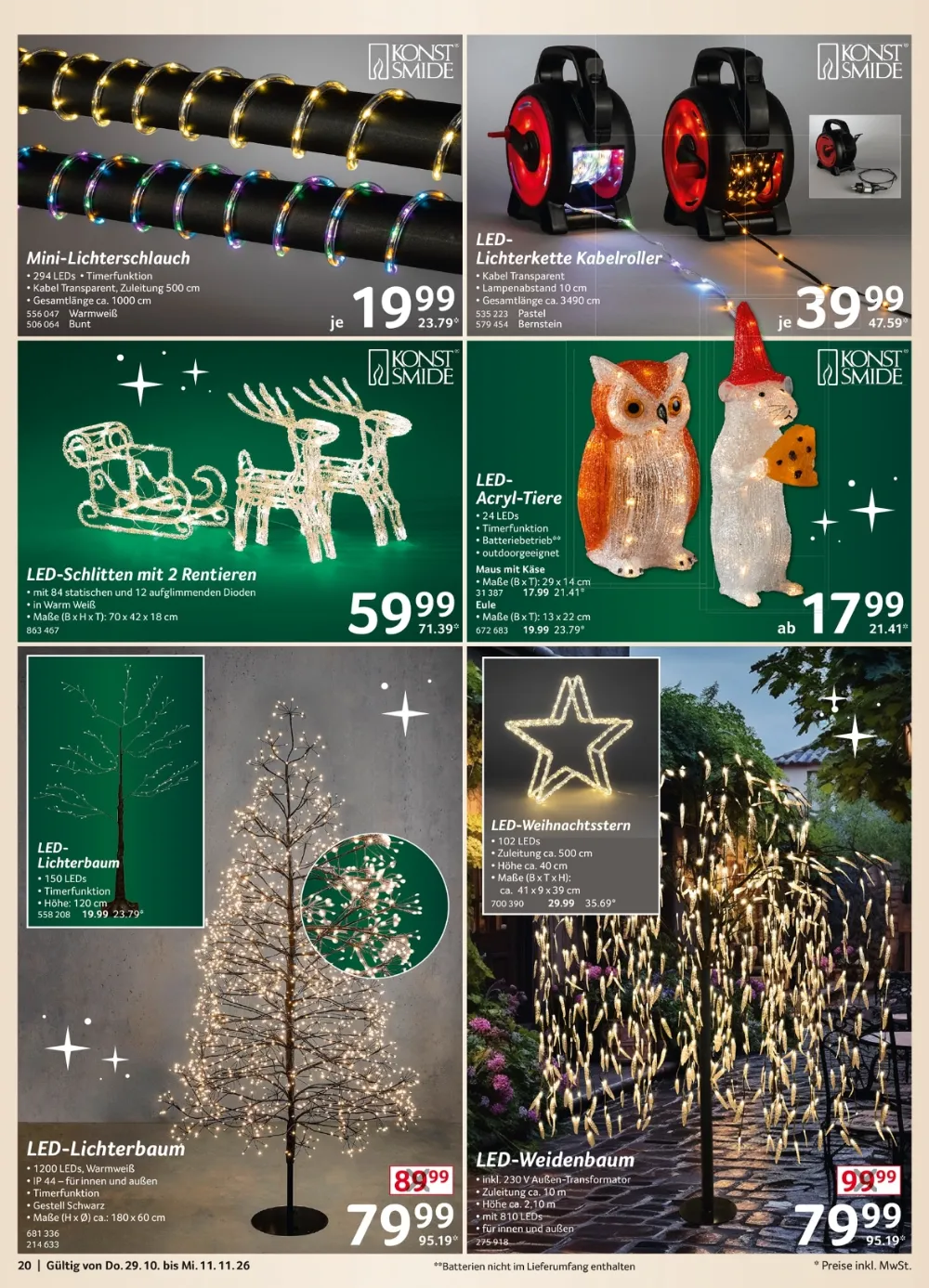 selgros weihnachtsprospekt angebote ab 29 10 2026 seite 20