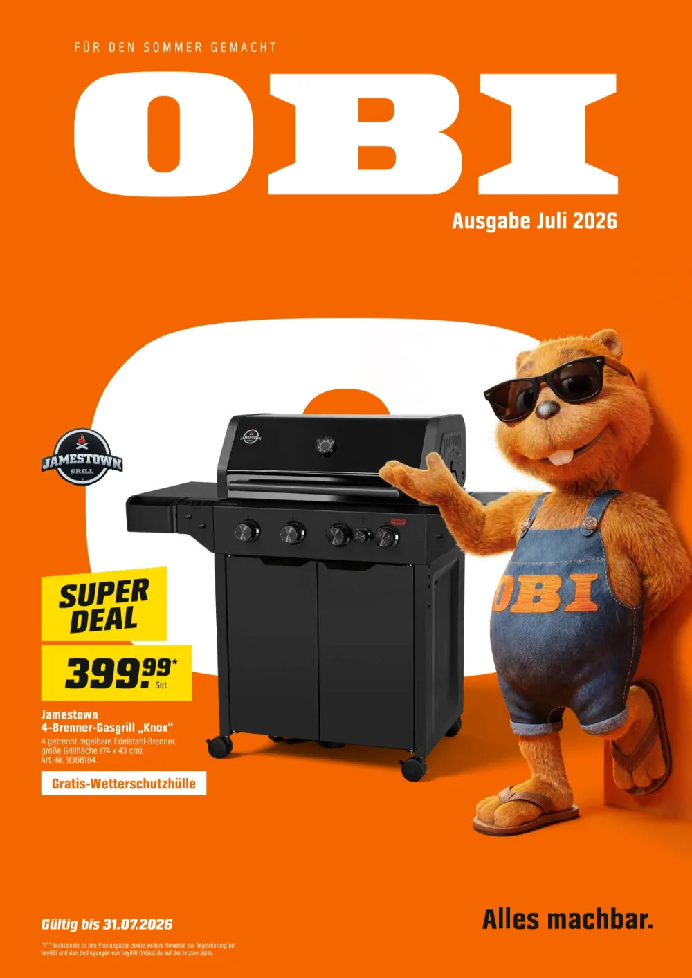 Obi Angebote Juli 2026 ab 01.07.2026