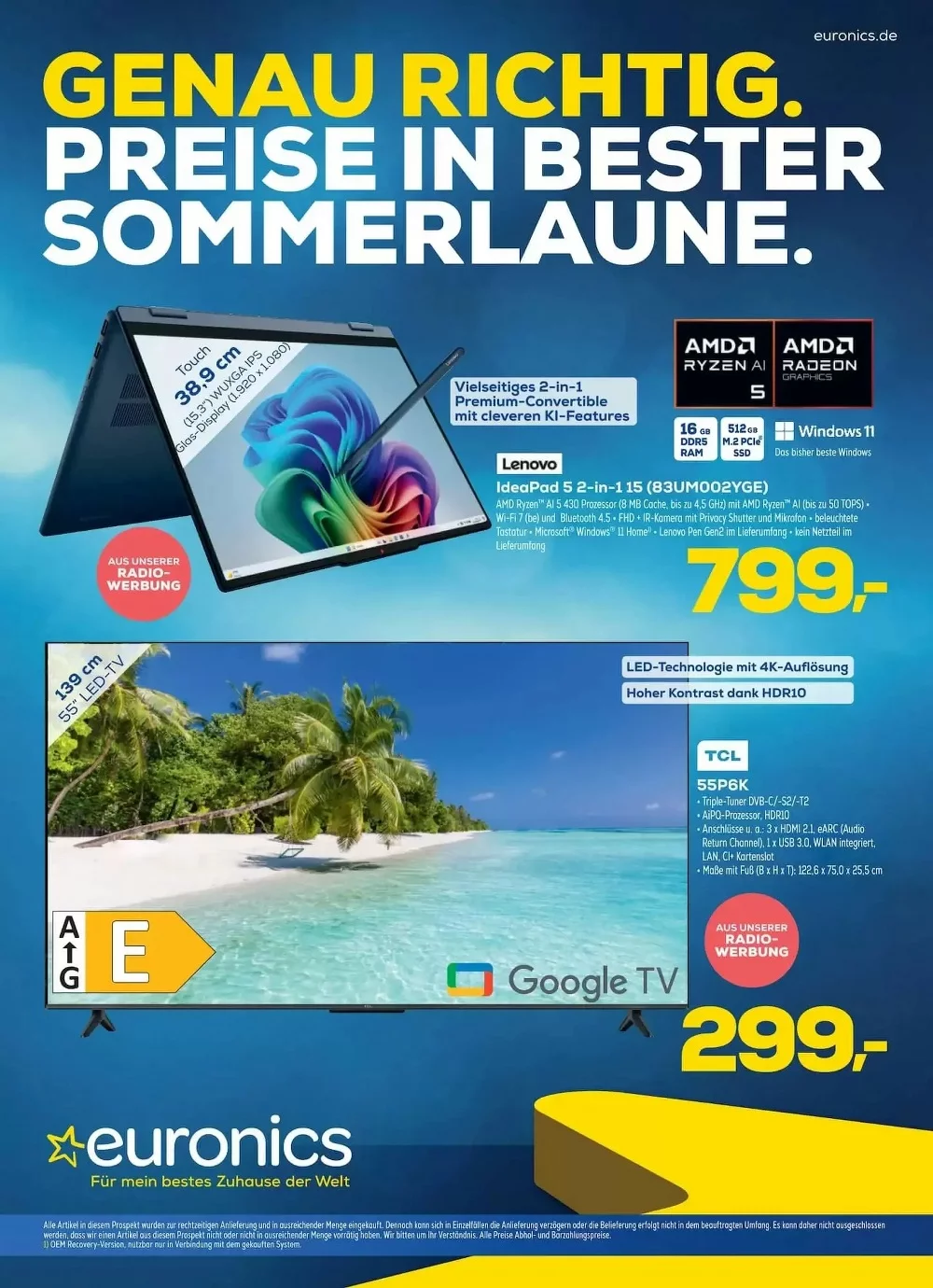 Der neue Euronics Prospekt KW 35 ab Mittwoch, 26.08.2026 online blättern