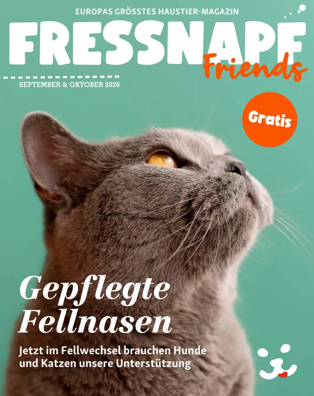 Fressnapf Angebote ab 01.09.2026 Seite 1 mit Angeboten für Hunde- und Katzenpflege im Magazin