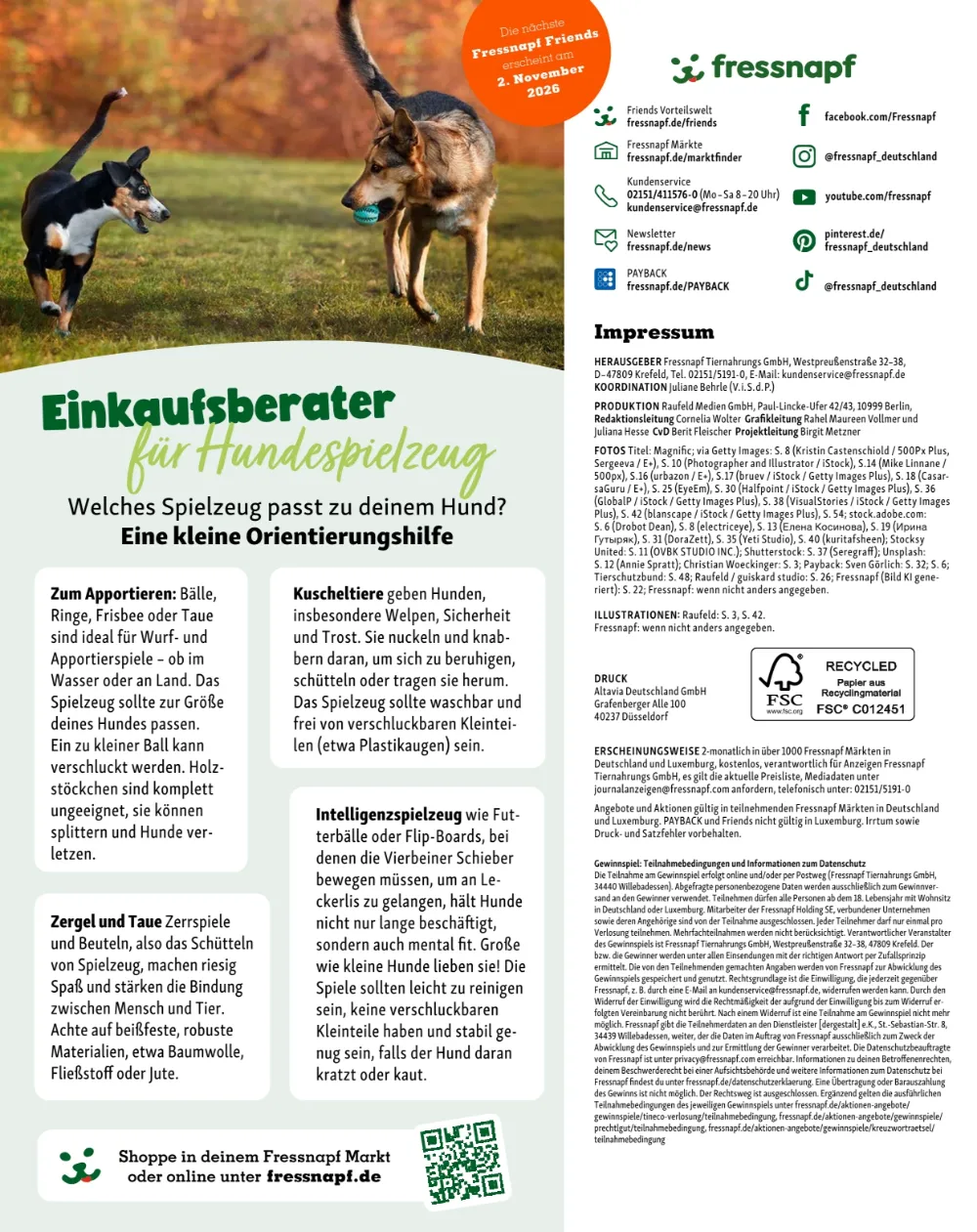 fressnapf angebote september und oktober seite 54