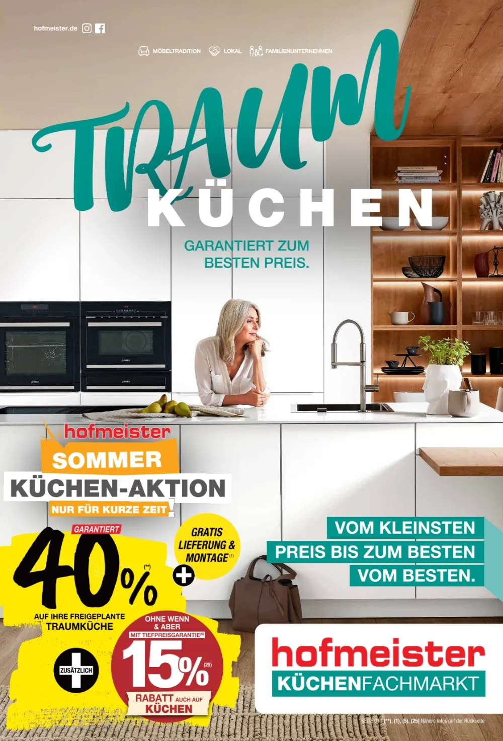 Der neue Hofmeister Küchen Prospekt KW 34–37 ab 19.08.2026