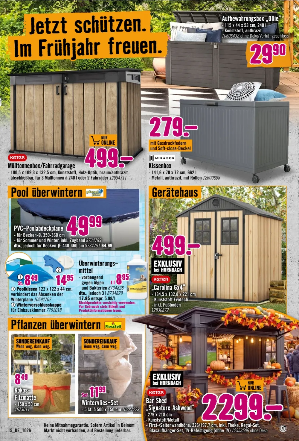 hornbach prospekt ab 01 10 2026 seite 15