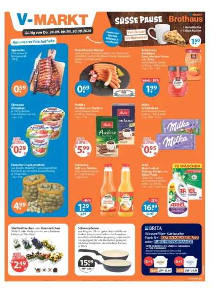 V-Markt Hallertau Prospekt ab 24.09.2026 (KW 39) v markt hallertau prospekt ab 24 09 2026 kw39 seite 01