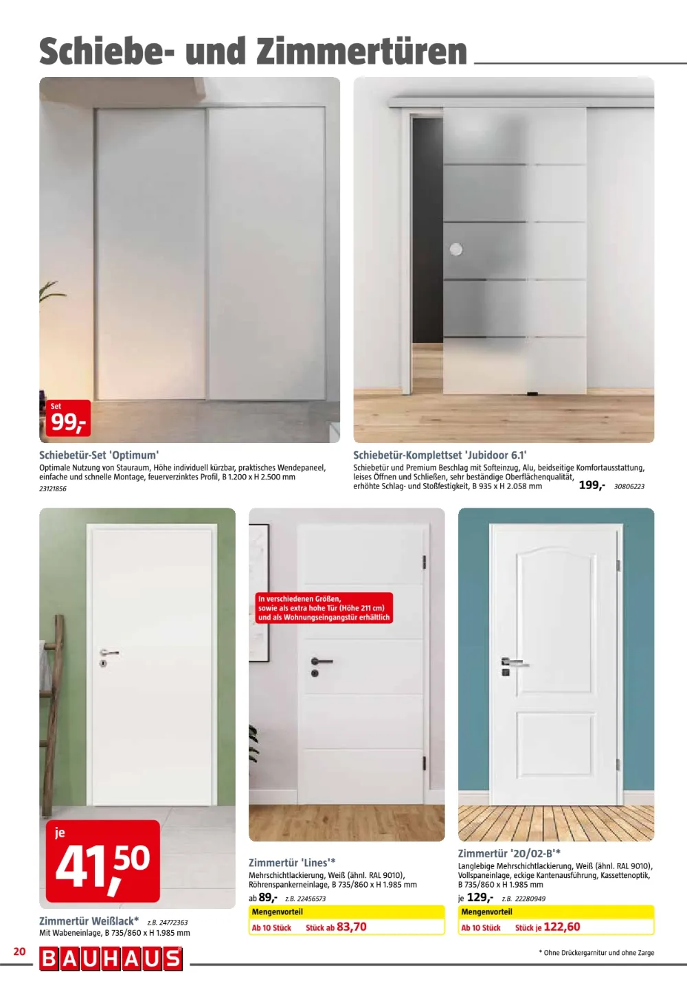 bauhaus prospekt ab 02 10 2026 kw41 kw42 seite 20