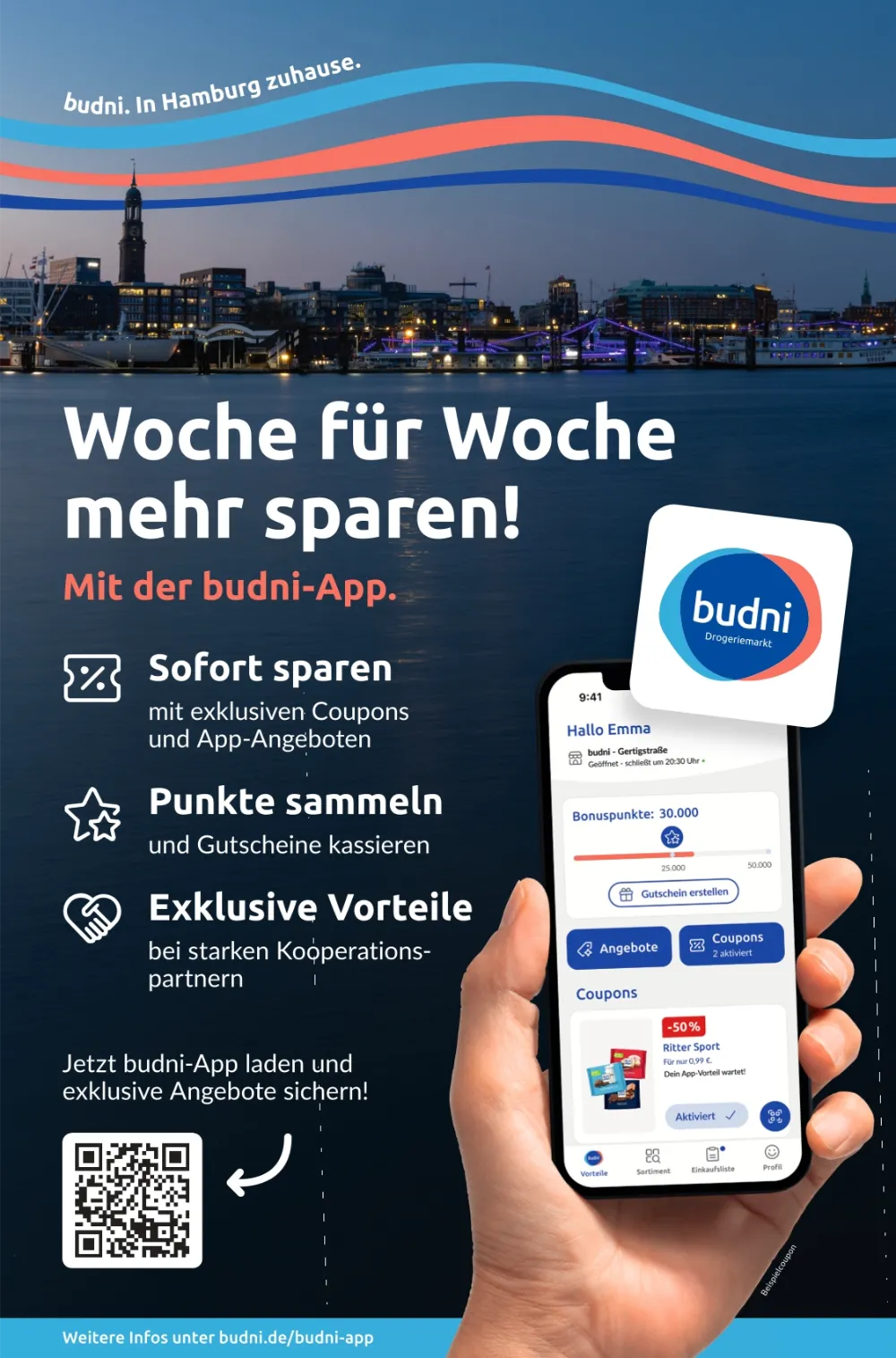 Budni Prospekt KW 42 Seite 10 mit budni-App Rabatten, Coupons und Ritter Sport   