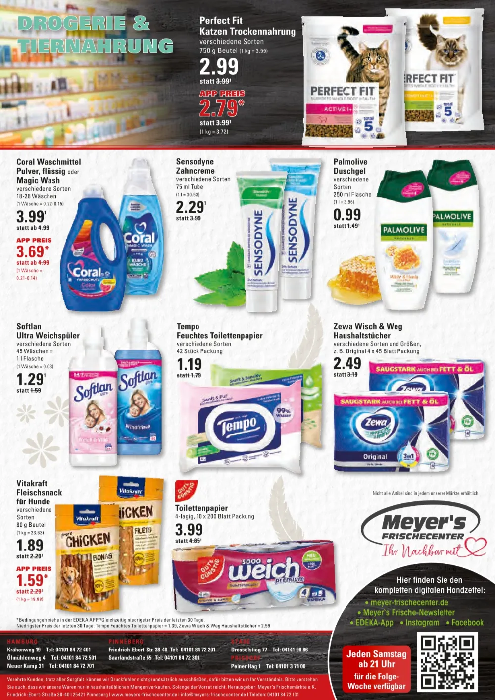 edeka meyers frischecenter prospekt ab 12 10 2026 kw42 seite 16