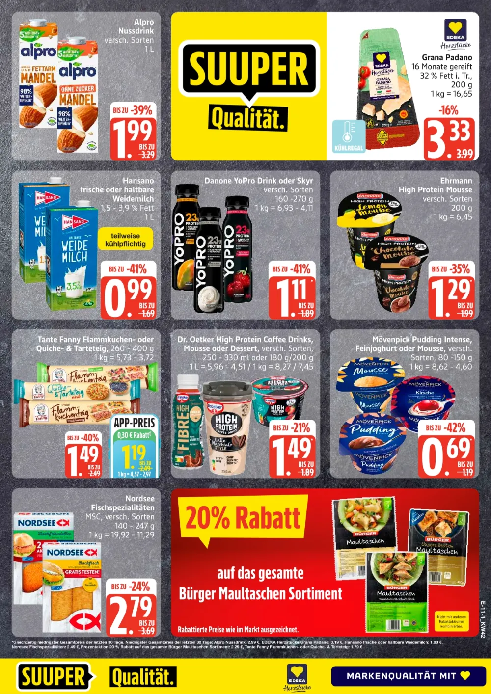 edeka nord prospekt ab 12 10 2026 kw42 seite 17