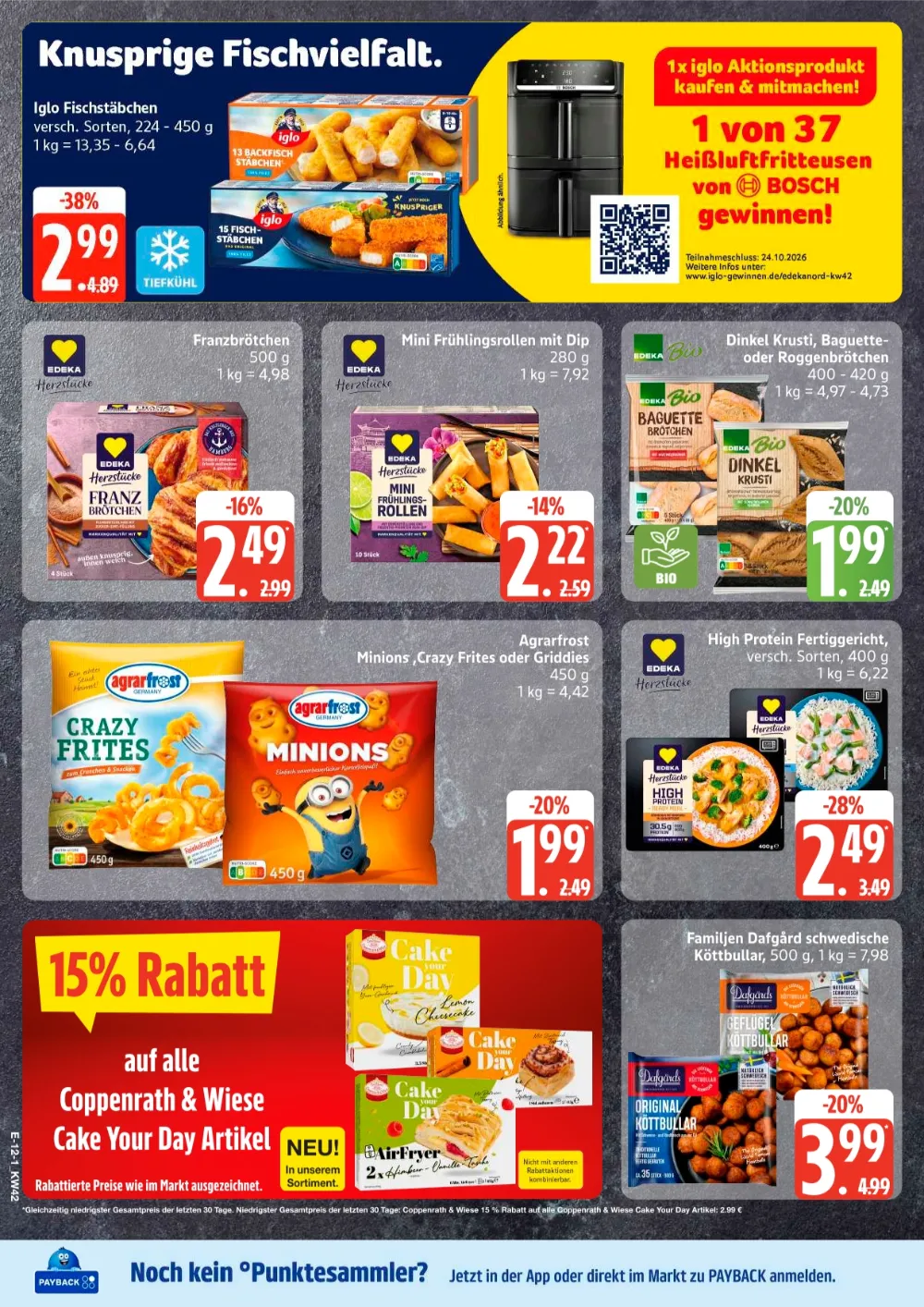 edeka nord prospekt ab 12 10 2026 kw42 seite 18