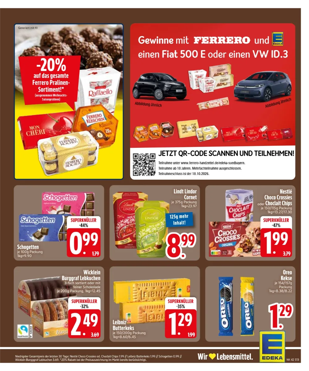 edeka sudbayern prospekt ab 12 10 2026 kw42 seite 15