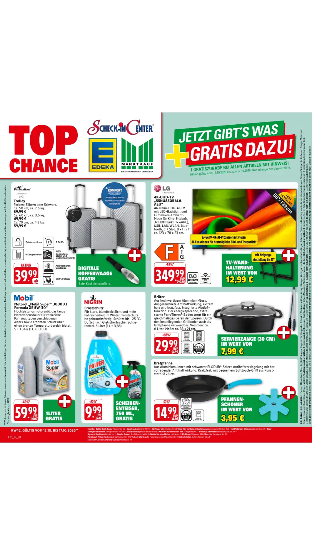 edeka sudwest prospekt ab 12 10 2026 kw42 seite 61