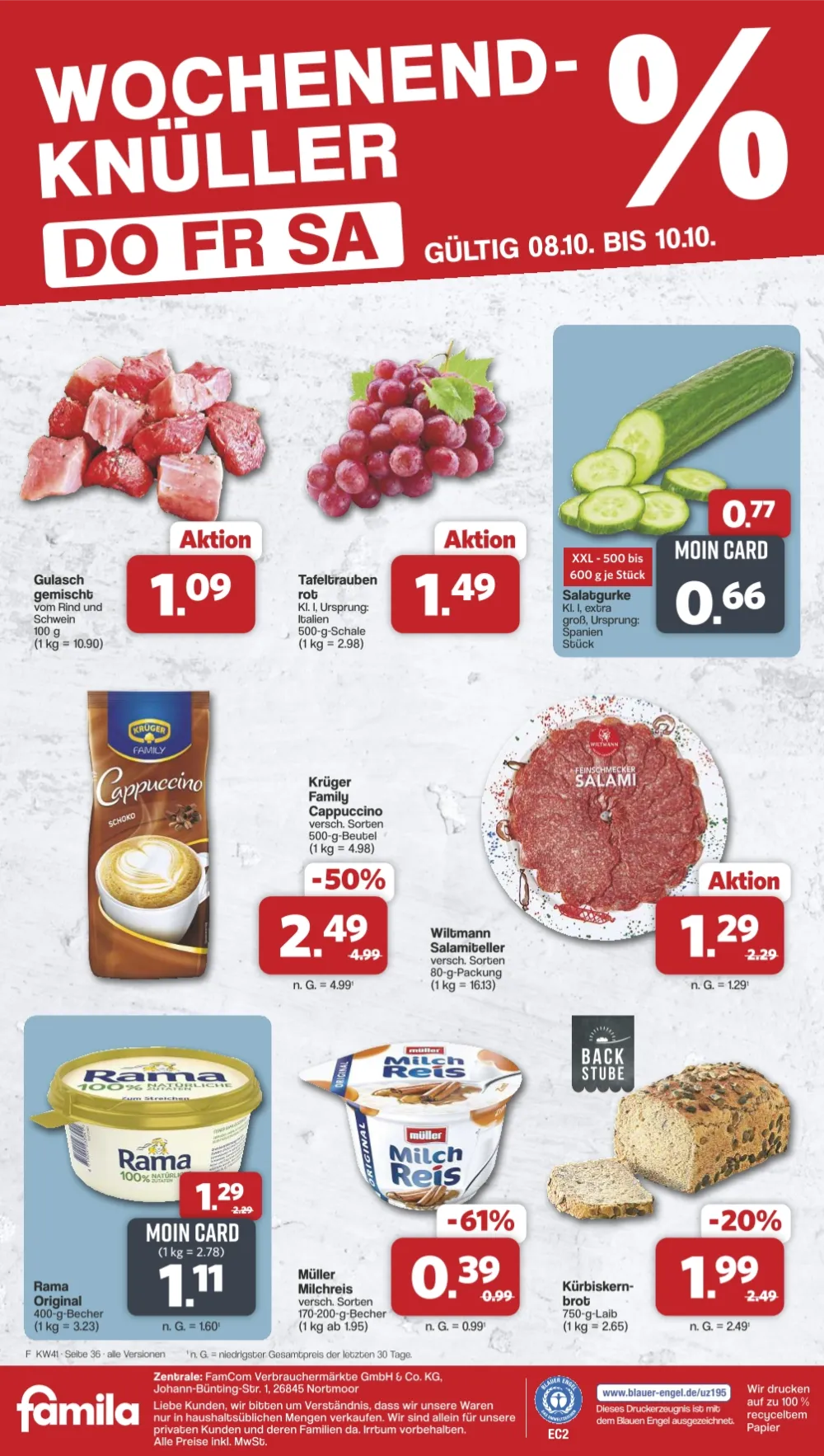 famila prospekt ab 05 10 2026 kw41 seite 38