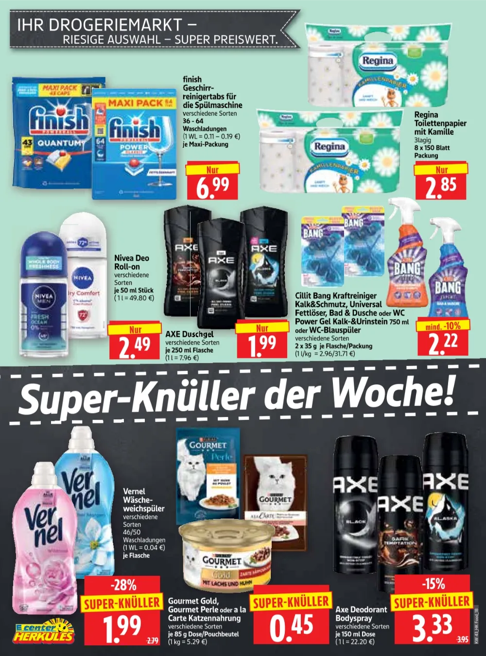herkules e center prospekt ab 19 10 2026 kw43 seite 18