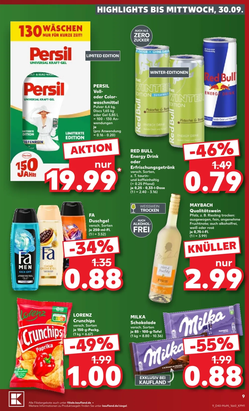 kaufland wochenstart prospekt ab 28 09 2026 kw40 seite 09