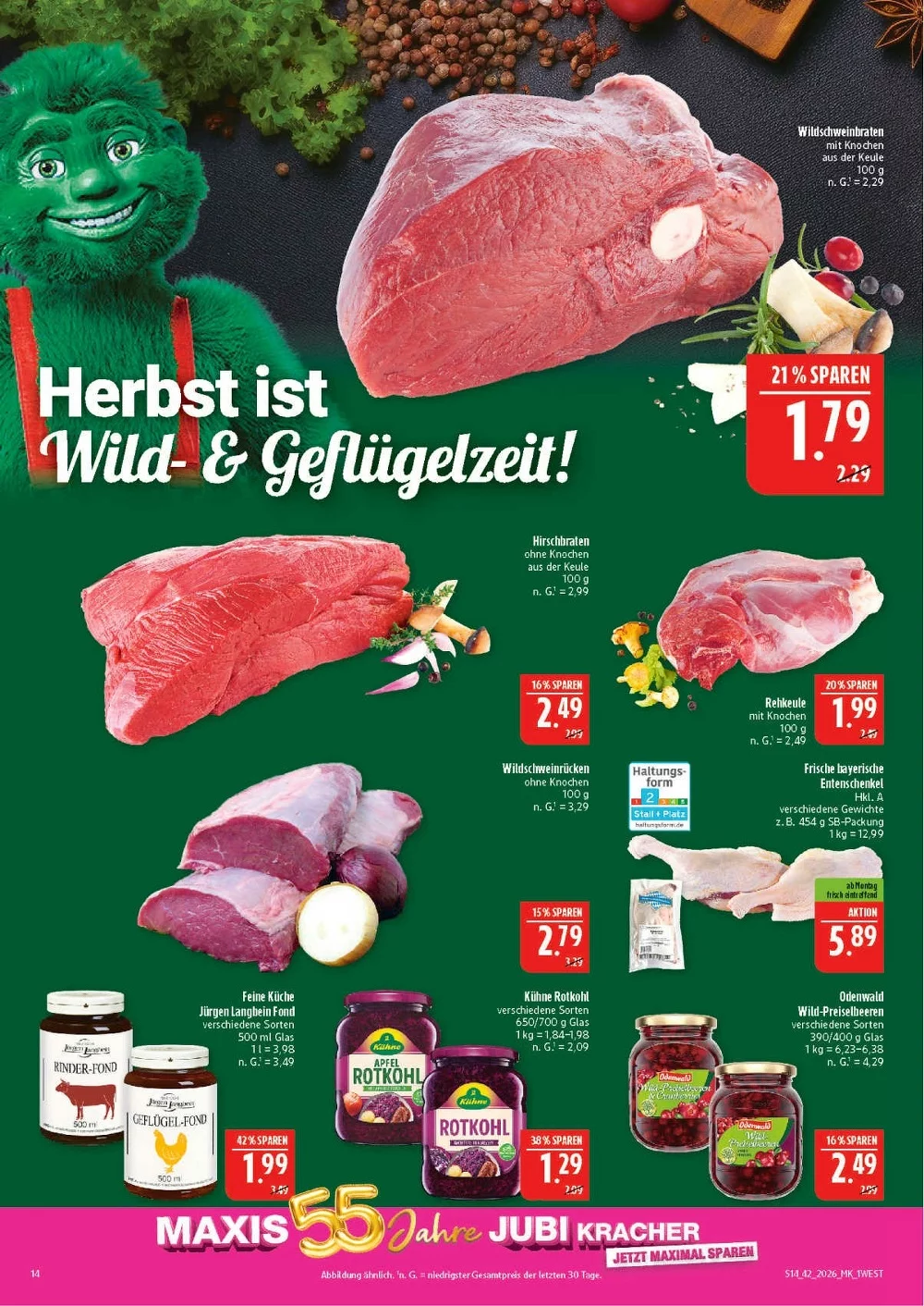 marktkauf hof prospekt ab 12 10 2026 kw42 seite 14