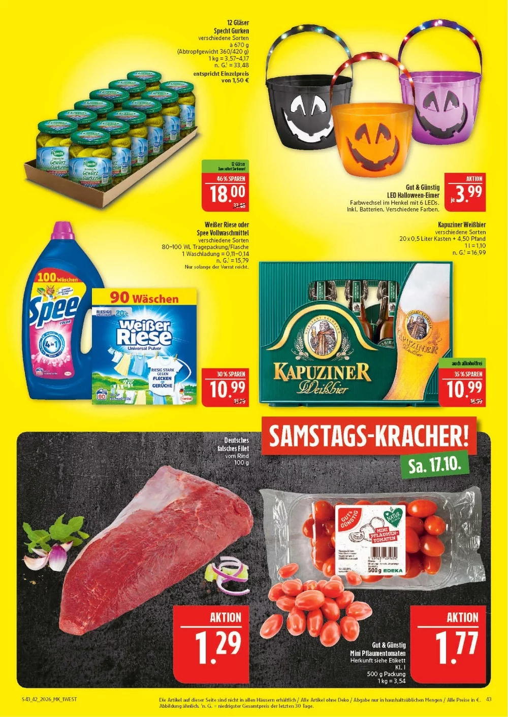 marktkauf hof prospekt ab 12 10 2026 kw42 seite 43