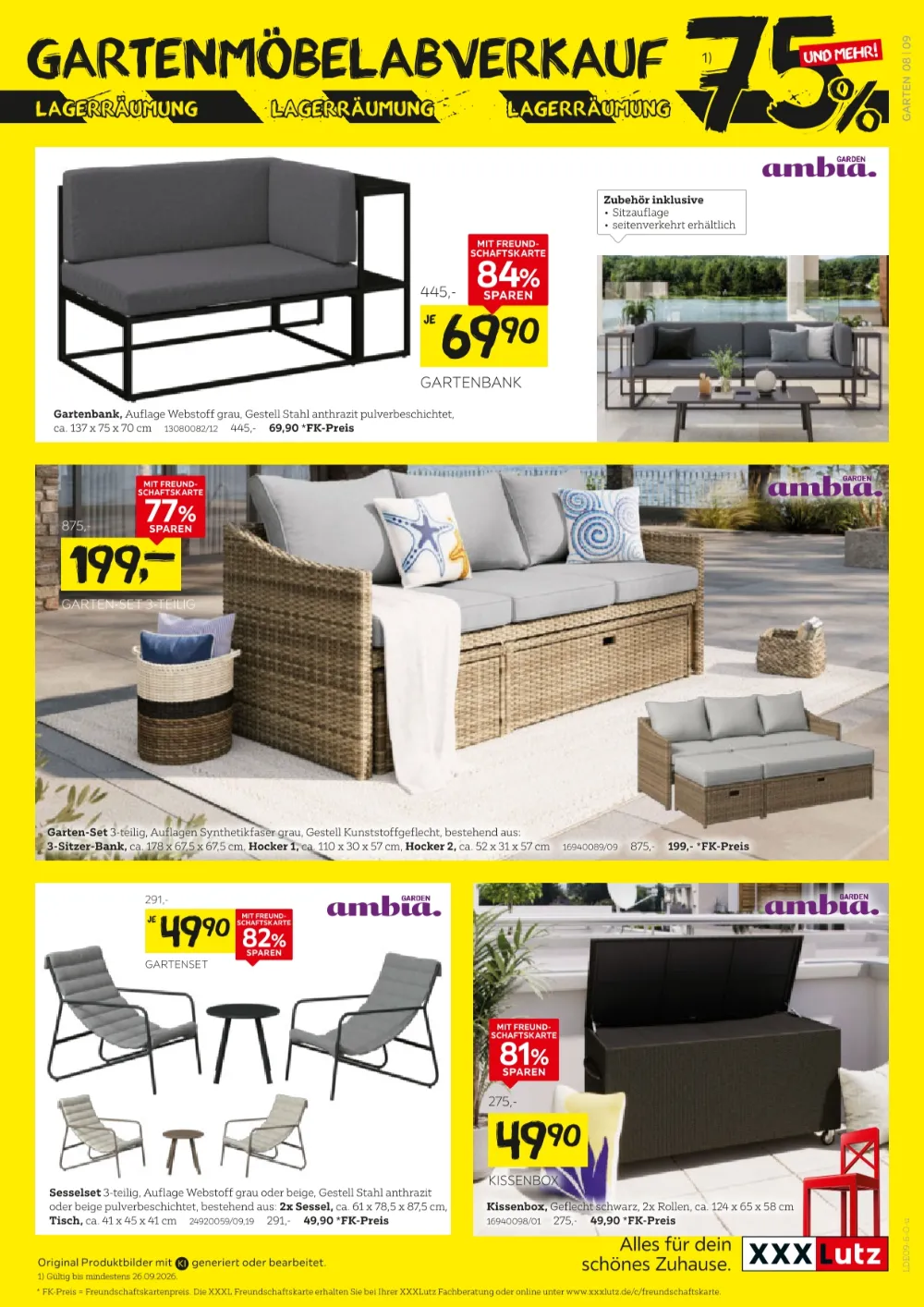 xxxlutz gartenmoebel prospekt ab 12 09 2026 kw38 kw39 seite 09