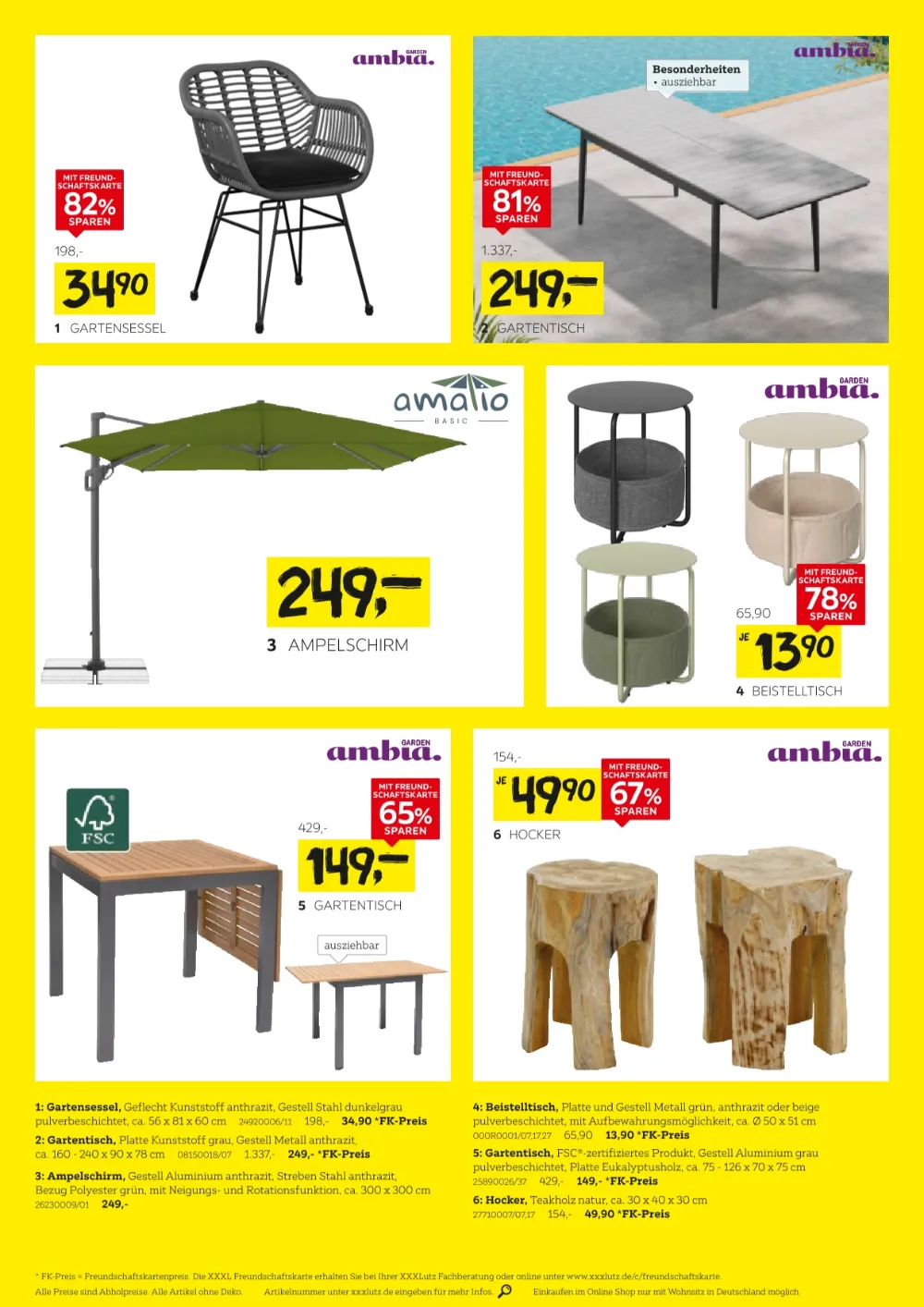 xxxlutz gartenmoebel prospekt ab 12 09 2026 kw38 kw39 seite 12