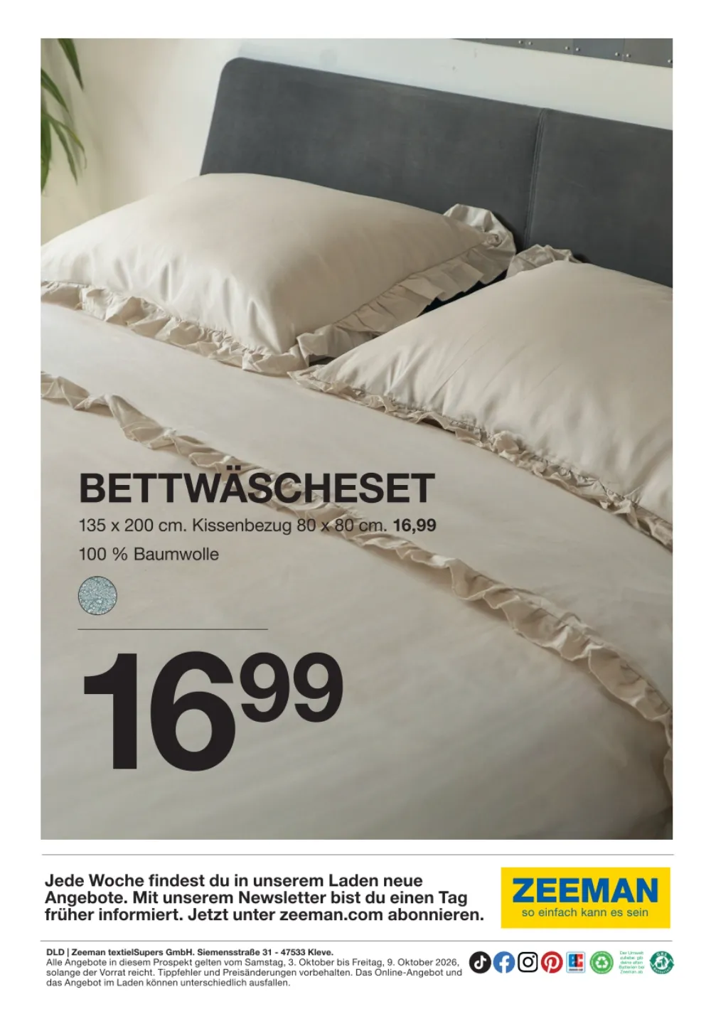 zeeman prospekt ab 03 10 2026 kw41 seite 14