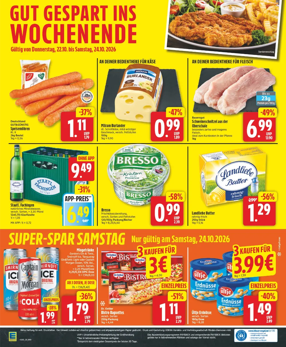 edeka angebote ab 19 10 2026 kw43 seite 22