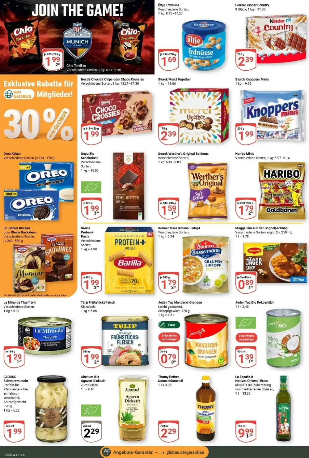 globus prospekt online ab 19 10 2026 kw43 seite 14