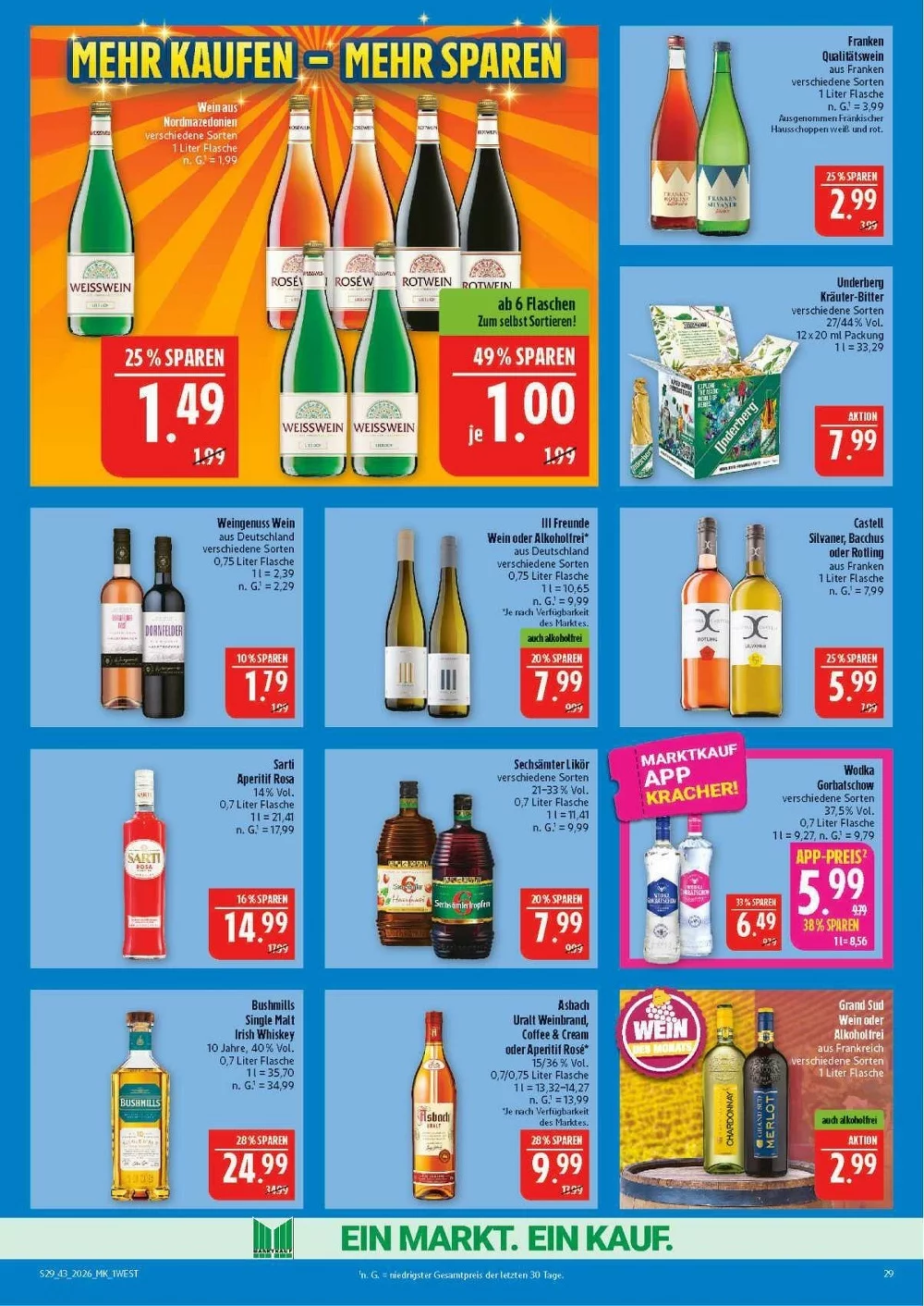 marktkauf hof angebote ab 19 10 2026 kw43 seite 29