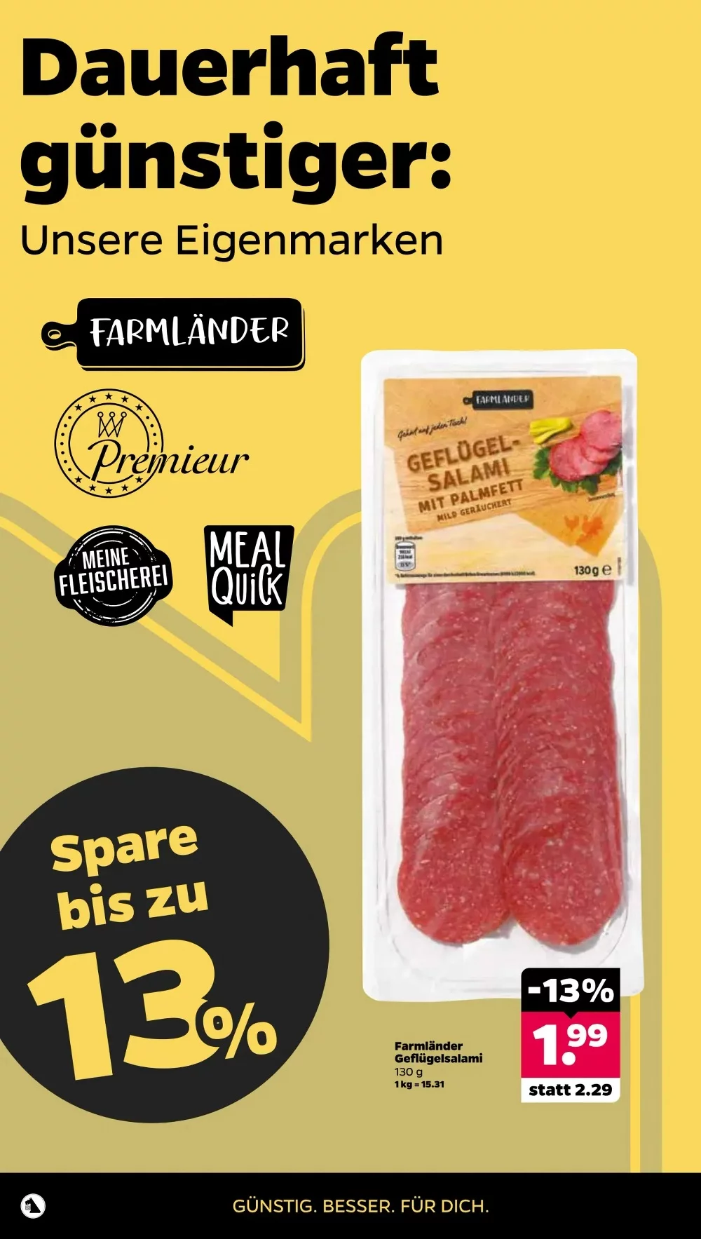 Netto Angebote KW 43 Seite 5 mit angeboten für Farmländer Geflügelsalami