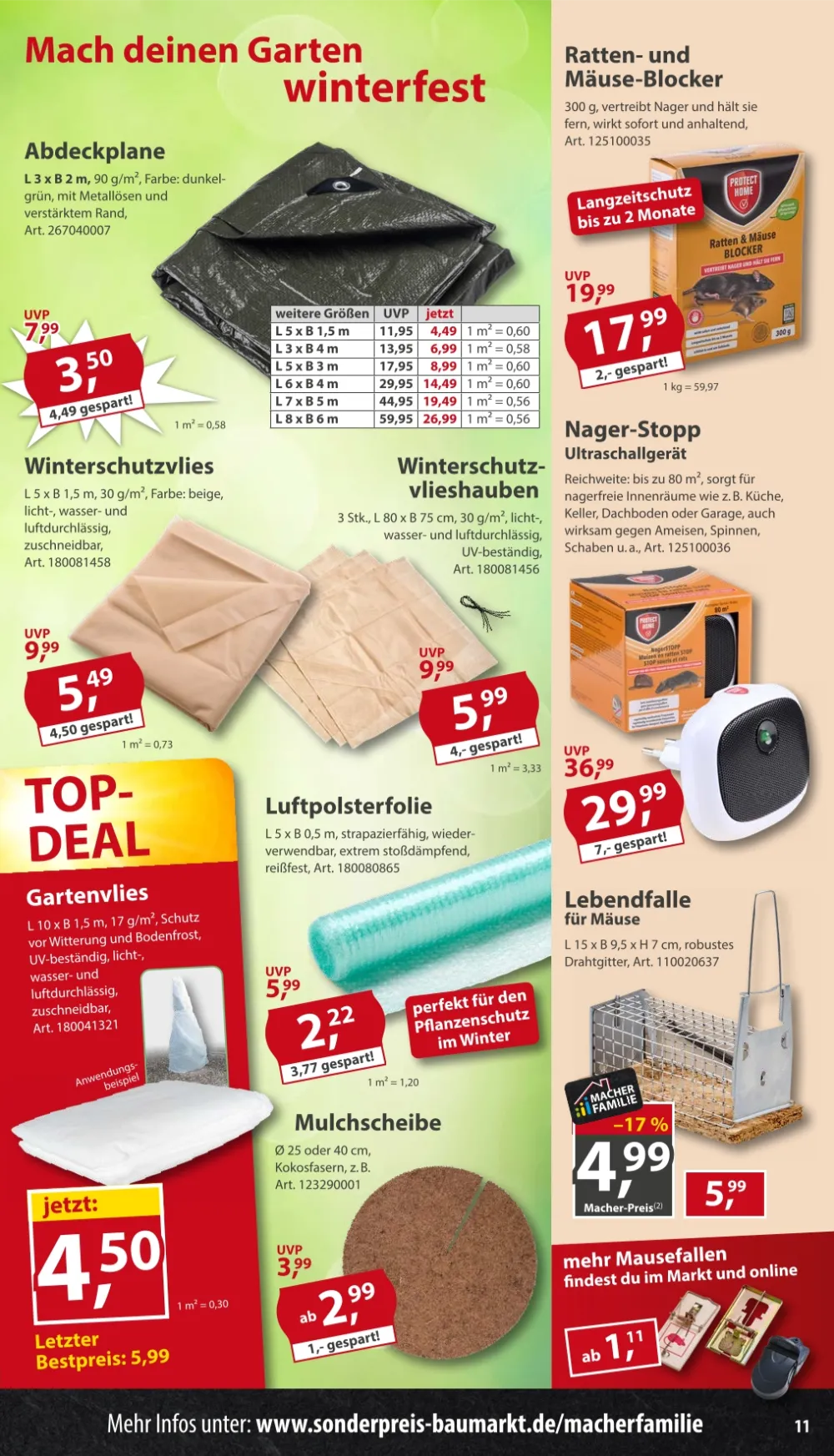 sonderpreis baumarkt prospekt ab 17 10 2026 kw43 seite 11