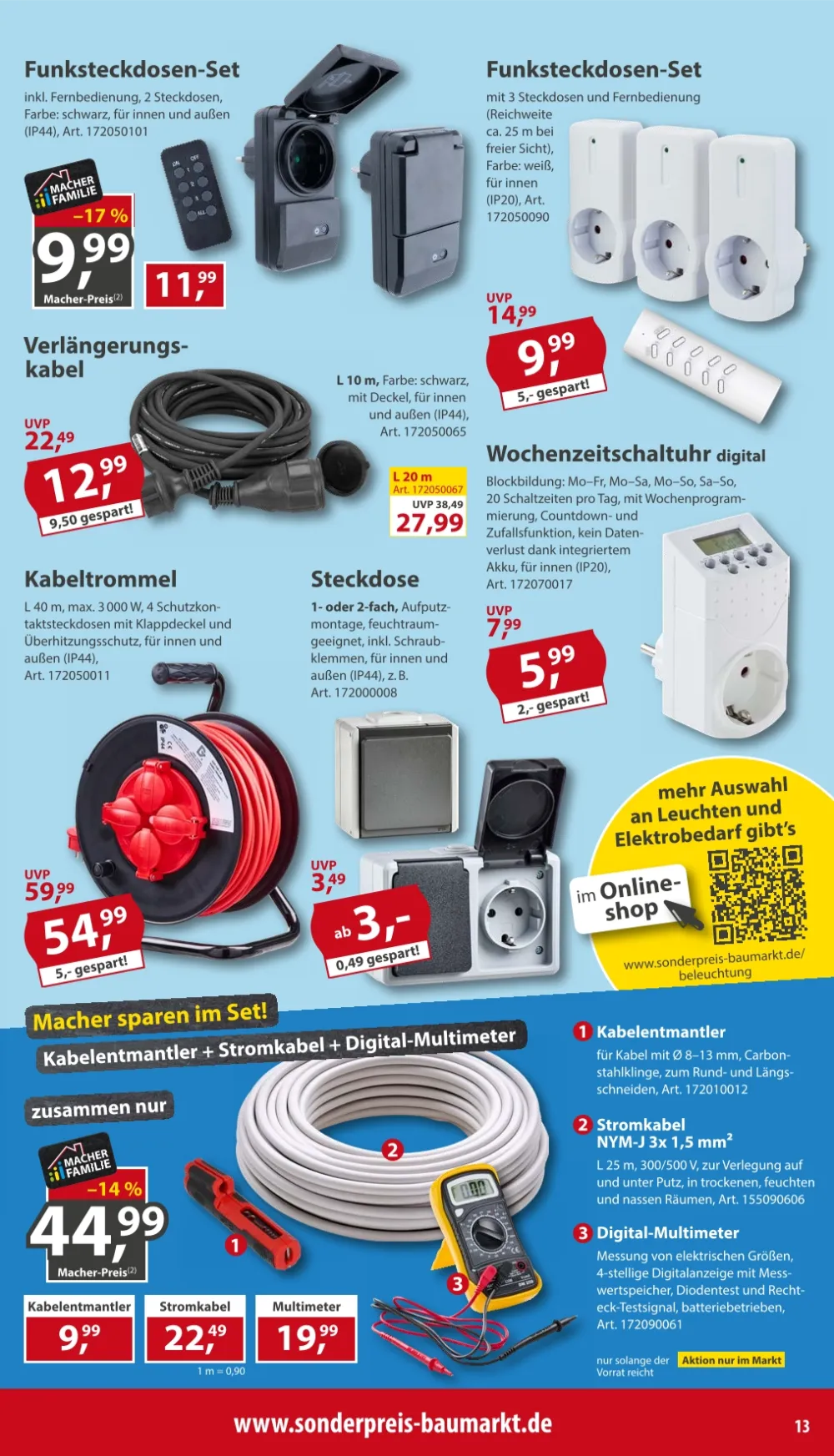 sonderpreis baumarkt prospekt ab 17 10 2026 kw43 seite 13