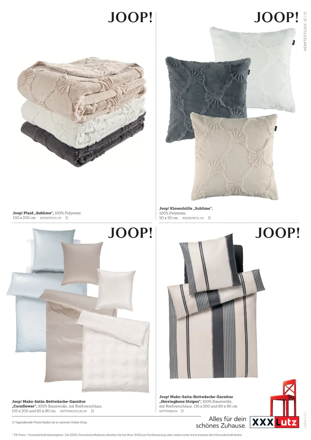 xxxlutz joop prospekt ab 17 10 2026 kw43 kw44 seite 13
